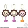 BANDAI Lollipop Chocolate Charm Chiikawa Black Cat Chewing Gum Candy Toy Set of Everyone's [Box 12]