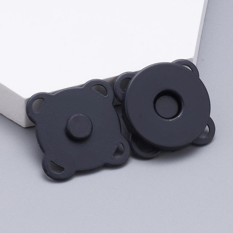 Plum Blossom Magnetic Snap Fasteners: Invisible, Colorful Male-Female Buckles for Bags & Clothes
