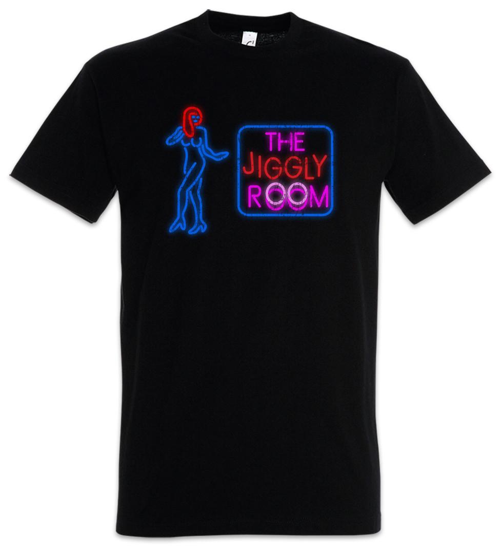 The Jiggly Room T-Shirt Al Married Bar with Fun Sign Symbol Children Logo Bundy S