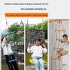 Outdoor Kids' Rope Ladder Swing for Sensory Integration and Climbing Activities