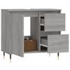 VidaXL Armoire de bain sonoma gris 65x33x60 cm bois d'ingénierie 831602