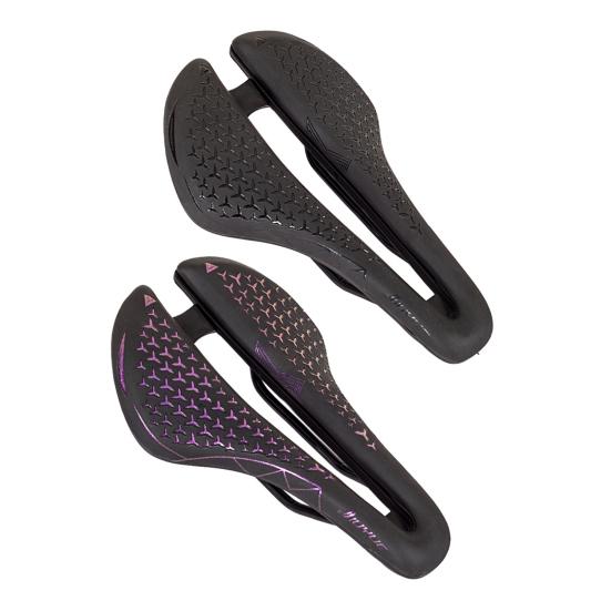Sedlo duté Prodyšný Ergonomický design Protiskluzová Silná podpora Pohodlná houba na sezení MTB silniční kolo Sedlo pro cyklistiku