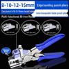 East Tour Multifunctional Edge Banding Hole Punch Woodworking Tool with Screw Hole Cover Pliers