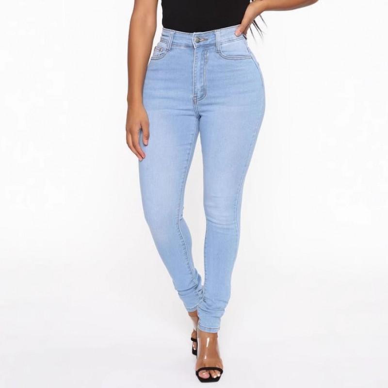 Womens High-Waisted Stretch Slim Fit Denim Jeans Pencil Pants Collection