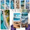 Case For Xiaomi Mi 15 14 13 12 11 Lite 15T 13T 12T Pro Poco X7 X6 X5 Pro 5G X3 NFC F7 F6 F5 Cover Seaside Scenery Wave Beach