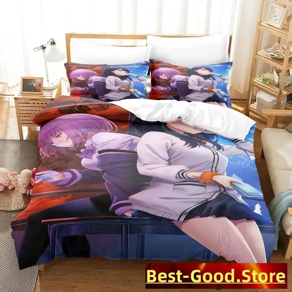 Ssss Gridman Bedding Set Single Twin Full Queen King Size Bed Set Adult Kid Bedroom Duvetcover Sets Anime Parure De Lit Bed