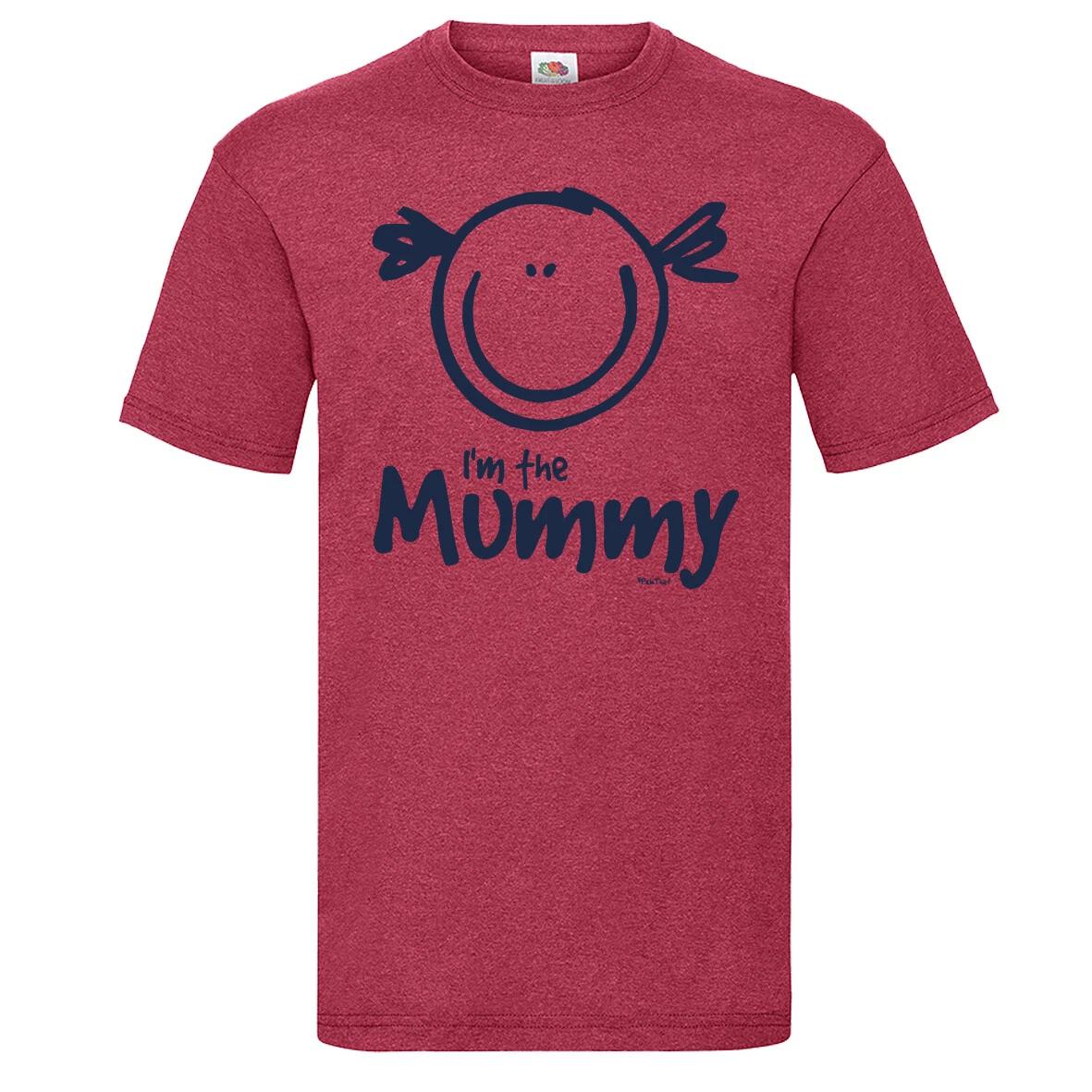 I m The mummy t-shirt Smile Face mum mothers Day Gift Birthday Gift 2XL