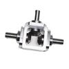 ABKS-Right Angle Drive Gearbox 10Mm Shaft Diameter Small 1:1 T Type Cross Commutator Bevel Gearbox Rotation