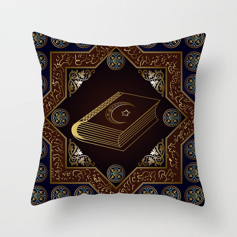 Holiday Throw Pillow Cover Home Textile Decorative Square Soft Sofa Waist Pillow Seat Covers Digital Print Cushion Case 45x45cm