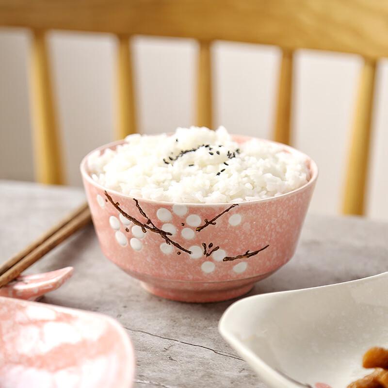 5-inch Japanese Hand-Painted Ceramic Bowl