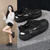 Woman's Breathable Hollow-out Sneakers Lightweight Casual Shoes Fashionable Open-toe Footwear Summer Daily Wear