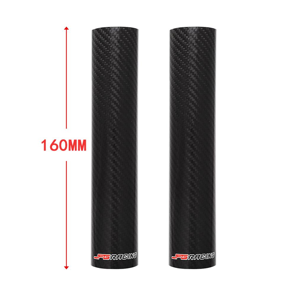 Motorrad 160-250 MM Carbon Fiber Einstellbare Gabel Schock Schutz Schutz Für YAMAHA KTM HONDA Auf/Off straße Pit Dirt