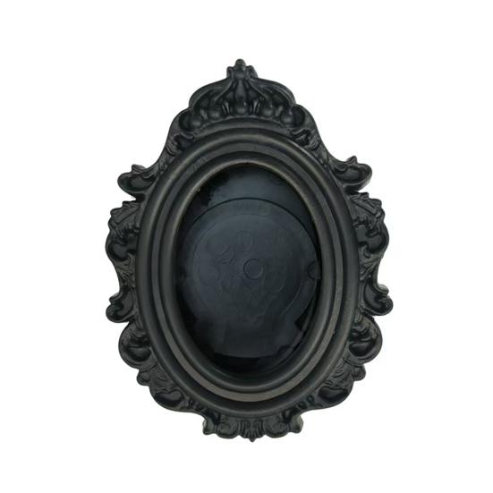Vintage Photo Frame Refrigerator Magnet DIY Oval Picture Holder Decorative Fridge Magnet Home Kitchen Office Whiteboard Decor E