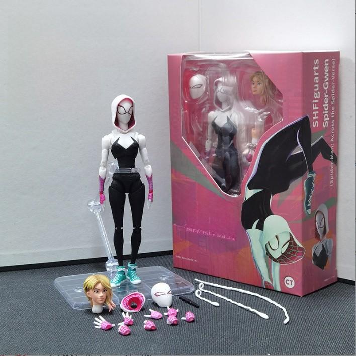 Miles Morales Spiderman Action Figure Pvc Collectible Toy For Fans And Display