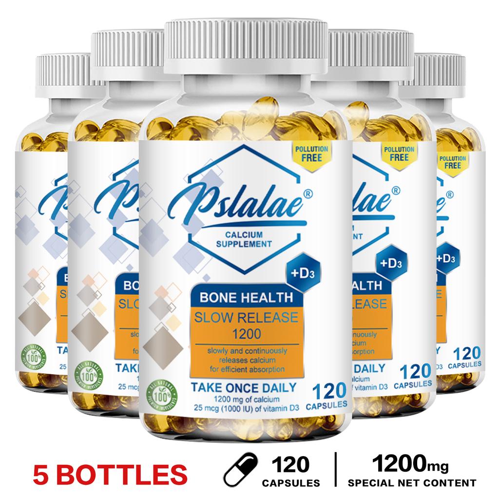 Kapseln reich an Kalzium und Vitamin-D3-Extrakt, leicht resorbierbar, rein natürlich, für Erwachsene geeignet.