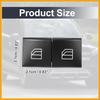 4pcs Driver Window Switch Button Covers Power Window Master Switch Repair Button Caps Lift Button for Mercedes Benz ML GL R Class W164 X164 W251