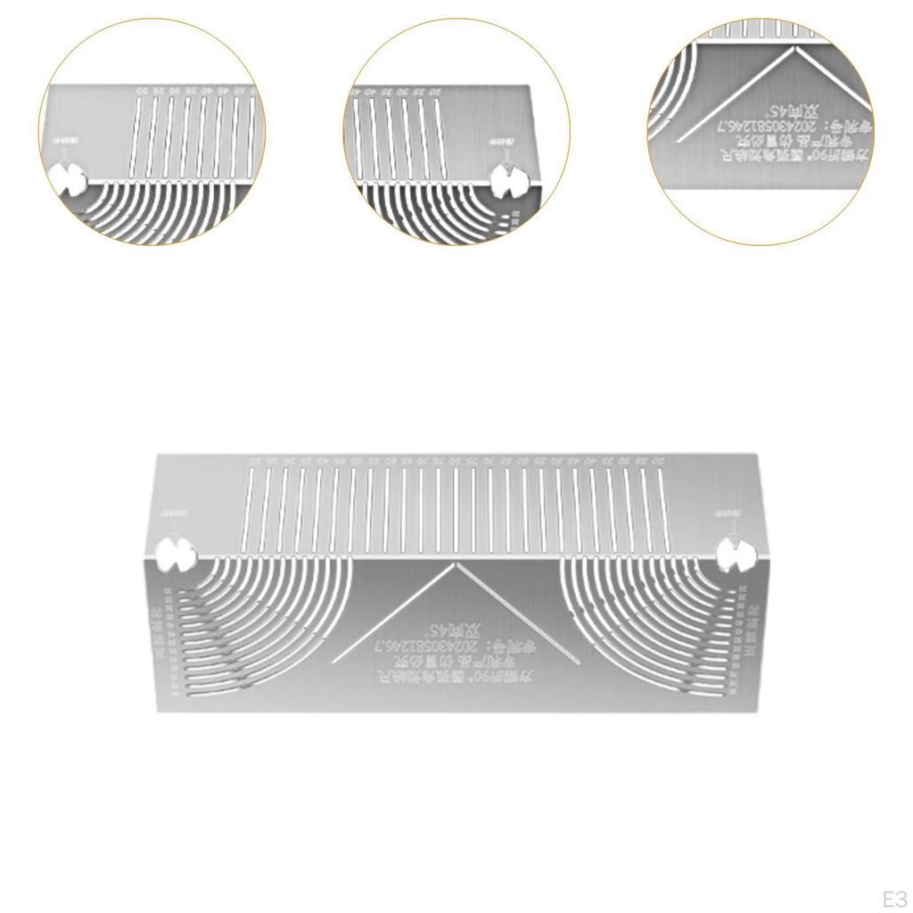 Winkel ARC Markierungswerkzeug Stahlrohrbiegeanreißer Effizientes Metall für