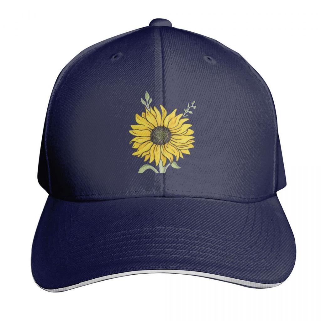 Lil Sunflower Baseball Cap Sun Hat Golf Wear Hiking Hat Visor Unisexs Caps Womens