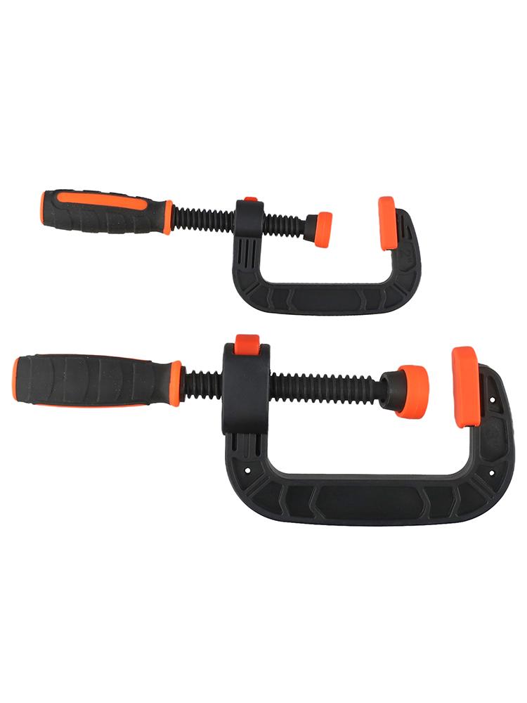 DIY Carpentry Tool C-Clamp For Woodwork For DIY Carpentry Fast Clamping Function Fast Moving Screw Positioning