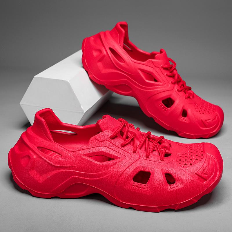 Men‘s Summer Beach Sandals Slippers Shoes Garden Shoes Fashion Street Sandal Vacation Slip-On EVA Slides Design Fashion Shoes