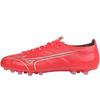 Alpha Elit Comfortable Stable Round Toe Lace-Up Ag (Rubber Short Studs) Slip-Resistant Durable Soccer Shoes Men Soccer Shoes Red P1GA236364