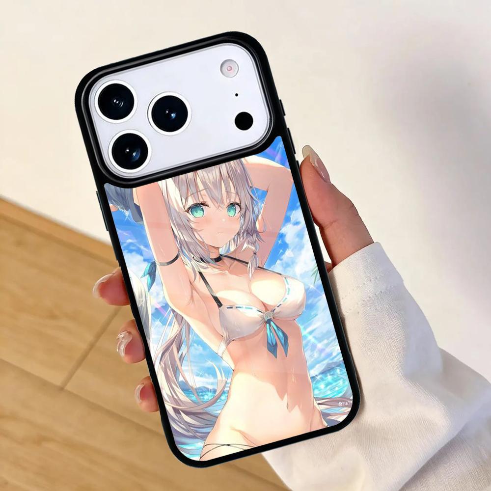 Anime Summer Bikini Girls Mobile Phone Case for IPhone 17 AIR 16pro Max 15 14 13 12 11 Bumper Cover