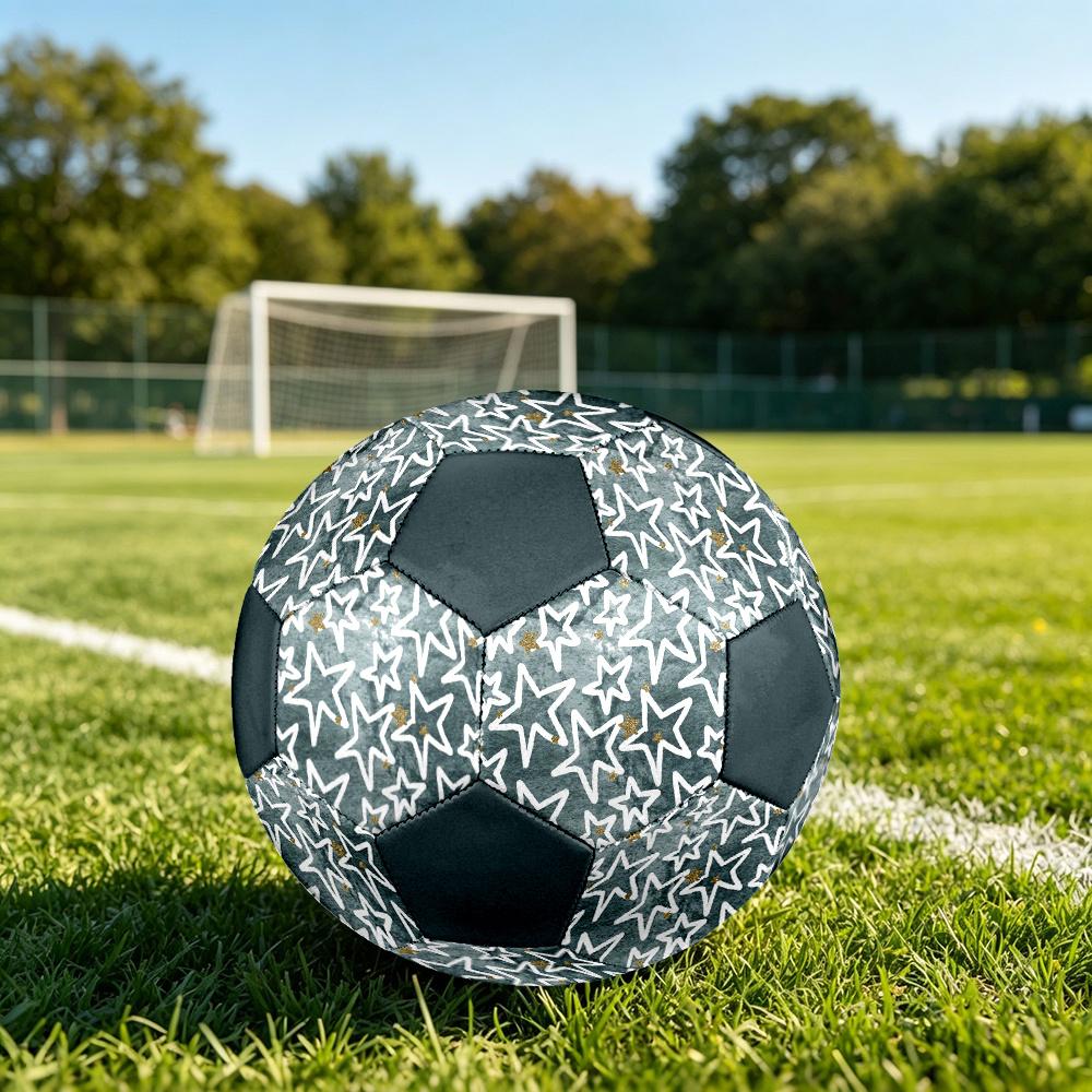 1pc Starry Night Durable Soccer Ball/Football, Size 5, Perfect for Training, Entertainment And Competition,Gift yy26060895