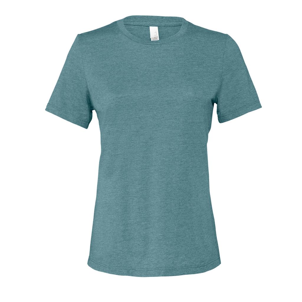 Bella + Canvas Womens/Ladies CVC Jersey Relaxed Fit Short-Sleeved T-Shirt