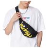 New LiNing Disney Collaboration Fabric Shoulder Bag Crossbody Bag Fanny Pack Unisex Black & Yellow ABLS087-1