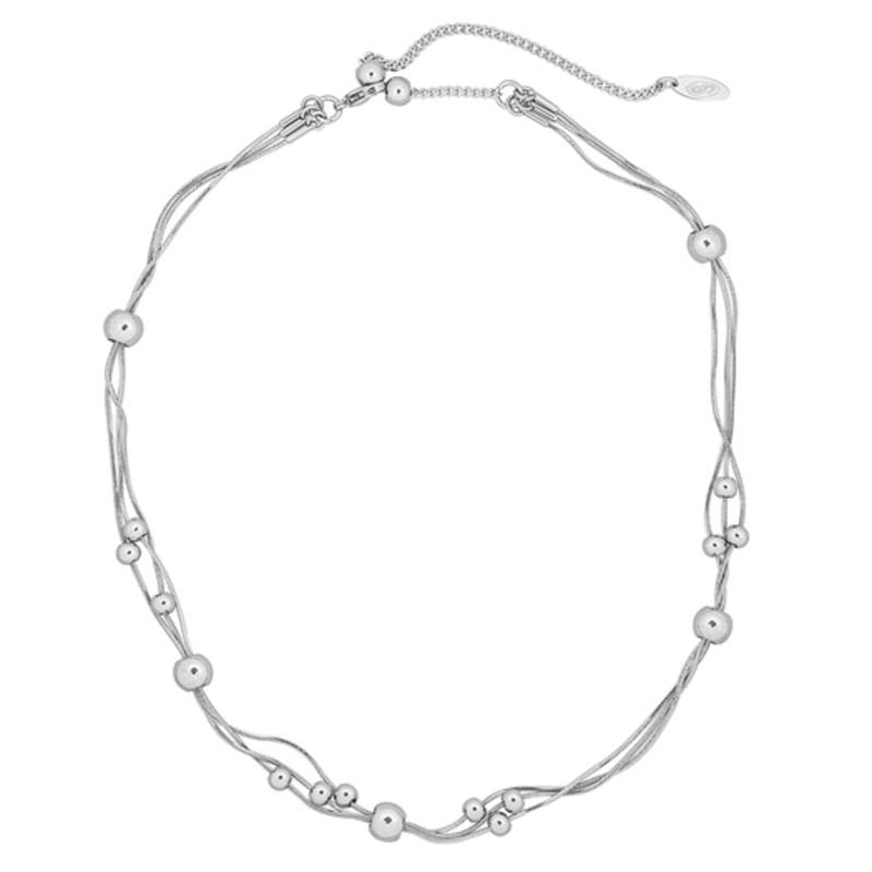 

SENTIMENTS no.567 [SILVER] BALL MOVEMENT NECKLACE Silver
