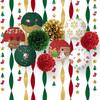 Christmas Paper Lantern Christmas Party Background Decor Accessory for Children Girl Boy Birthday Decor