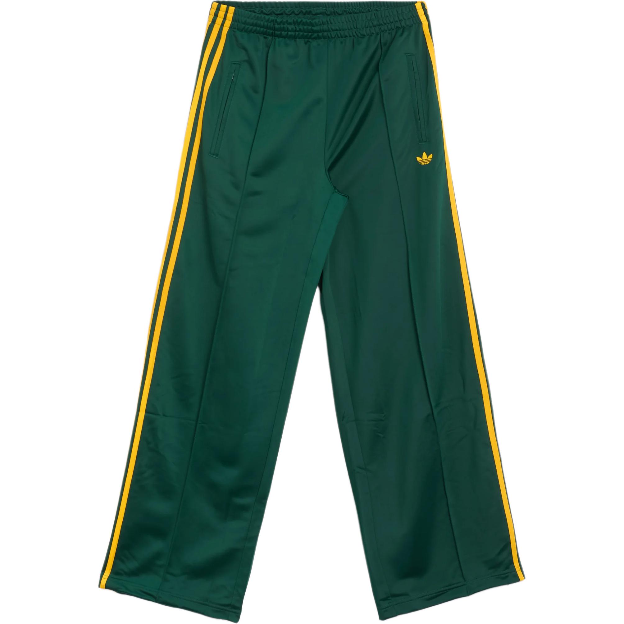 Adidas Originals Firebird FW24 Striped Fashion Versatile Simple Sports Long Pants Women Bottoms Green JP2314 M
