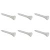 50Pcs   Tee Hold  Maple Wood White     Base Set Kit for Outdoor Sports