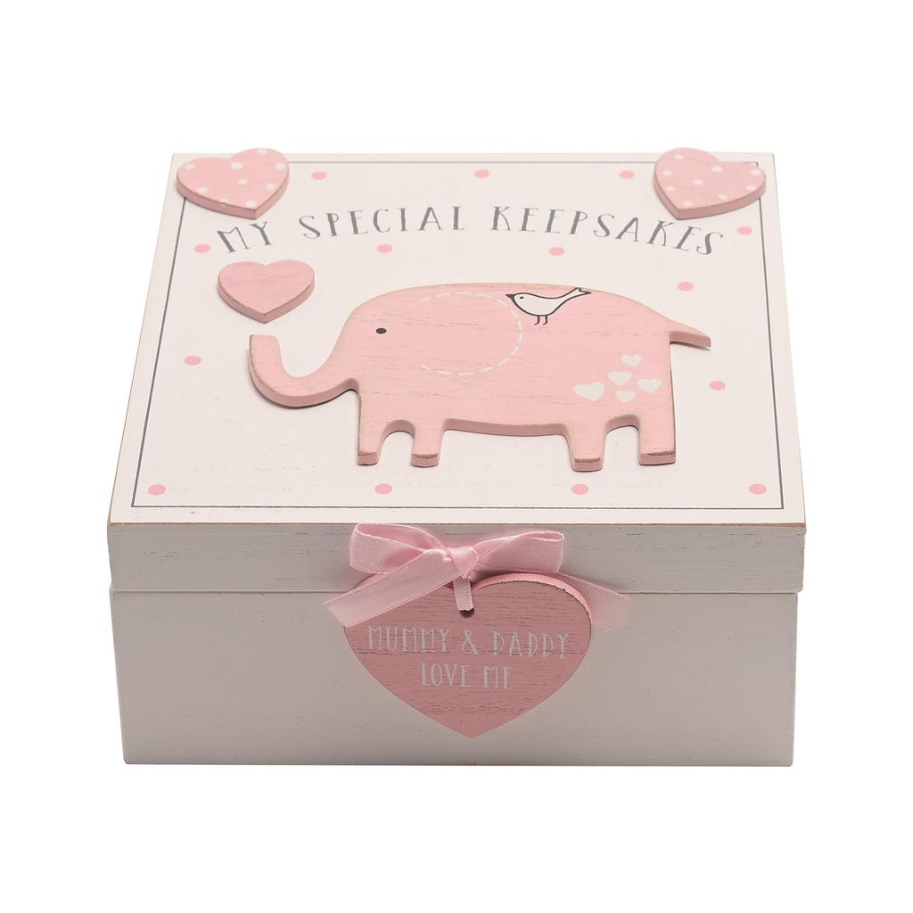 Petit Cheri' My Special Keepsake Box 16cm X 16cm - Pink