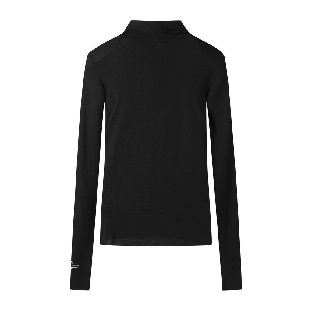 RECODE Angel Wool Jersey Top_Rqtax24522Bkx