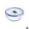 Boîte À Lunch Hermétique Luminarc Pure Box Active 420 Ml 12 X 5 Cm Bicolore Verre (6 Unités)