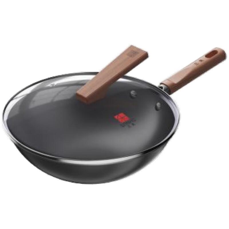 Sanhe Nitrogen Rust-Proof Non-Coated Iron Wok