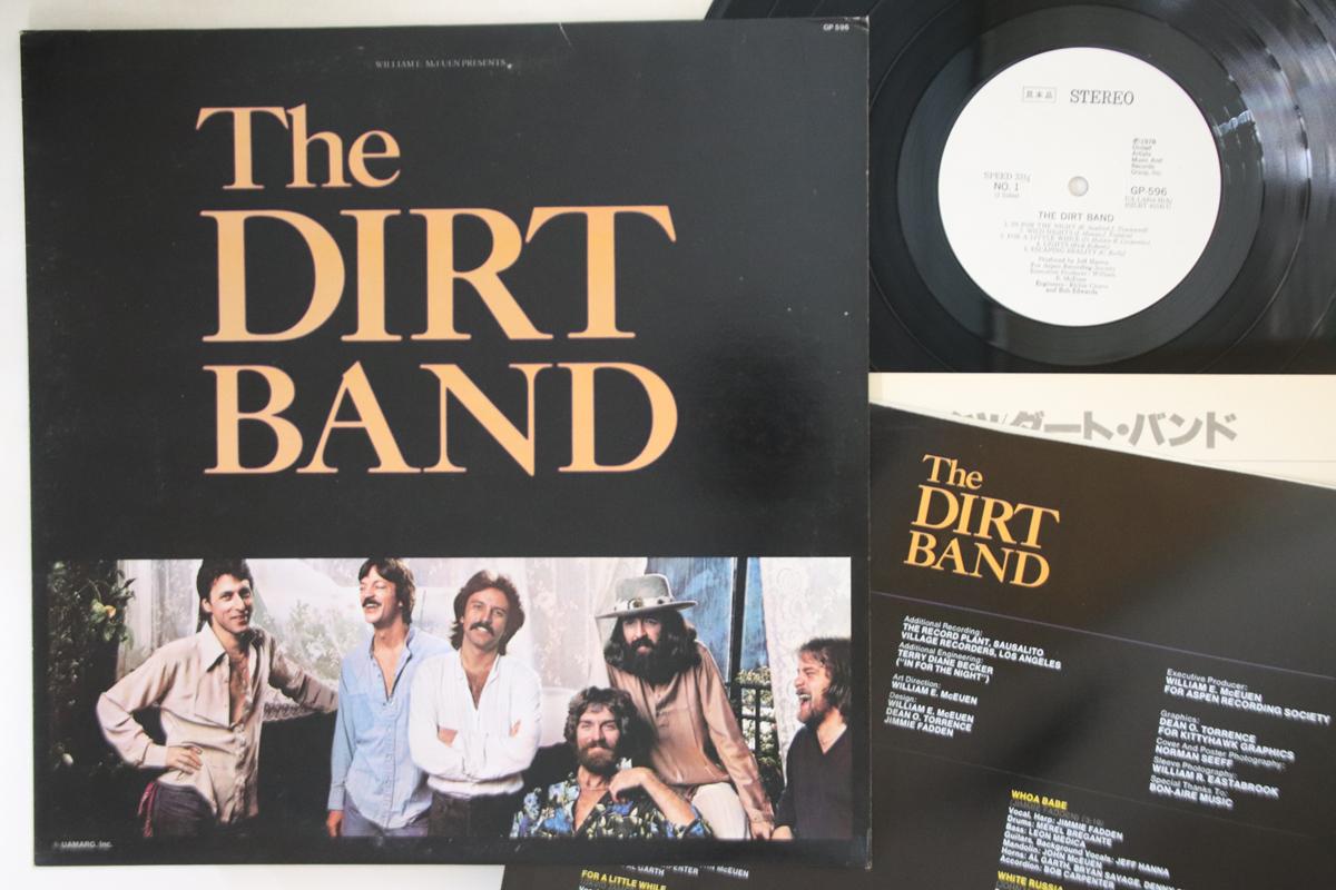 

LP Record DIRT BAND - Dirt Band GP596PROMO UNITED ARTISTS 1978 Japan Rock Used