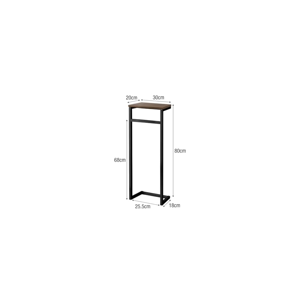 ottostylejp Console Table, Slim, for Entrance, Long and Narrow, Rack, Display Shelf, Hallway