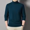 Neuer Stehkragen-Pullover für Herren, Strickpullover, Winter-Halb-Stehkragen-Bottom-Shirt mit langen Ärmeln, trendig, lässig