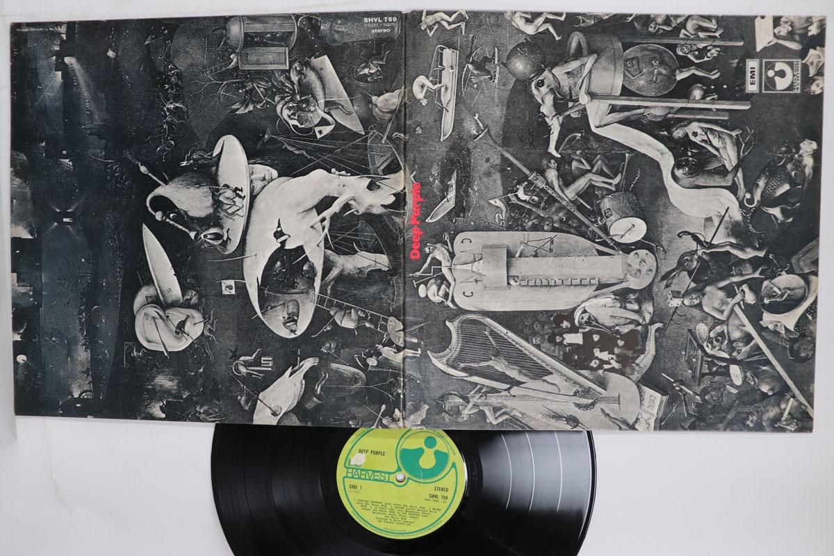 Виниловая пластинка DEEP PURPLE Deep Purple SHVL759 HARVEST 1971 UK Рок Б/у