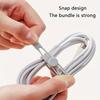 10pcs Reusable Silicone Cable Ties - Multi-Color Elastic Organizer for Headphones, Chargers, Mice & USB Cables, Travel-Friendly Storage Solution