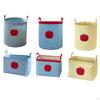 Toys Clothes Organizer with Easy Carry Handles Washing Bin for Bedroom Hotel Blue A