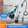 Large Handle Self-priming Wall Putty Polishing Machine Professional Drywall Sander Foldable Electric Wall Grinder