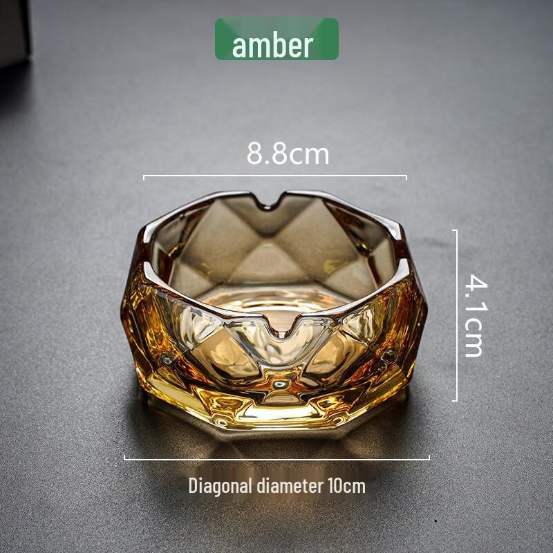 Creative Fashion Glass Ashtray Set