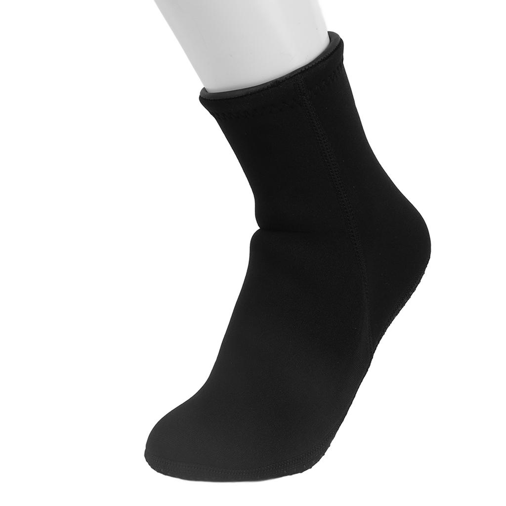 3mm Neoprene Socks Warm Slip Resistant Waterproof Quick Drying Lightweight Diving Sock for Swimming Snorkeling Surfing M