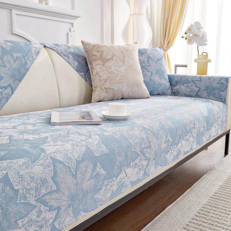 

Подушка для дивана в европейском стиле, нескользящий, устойчивый к пятнам чехол для дивана, полотенце, высококачественный легкий, роскошный, универсальный чехол для дивана Four Seasons 70*70cm