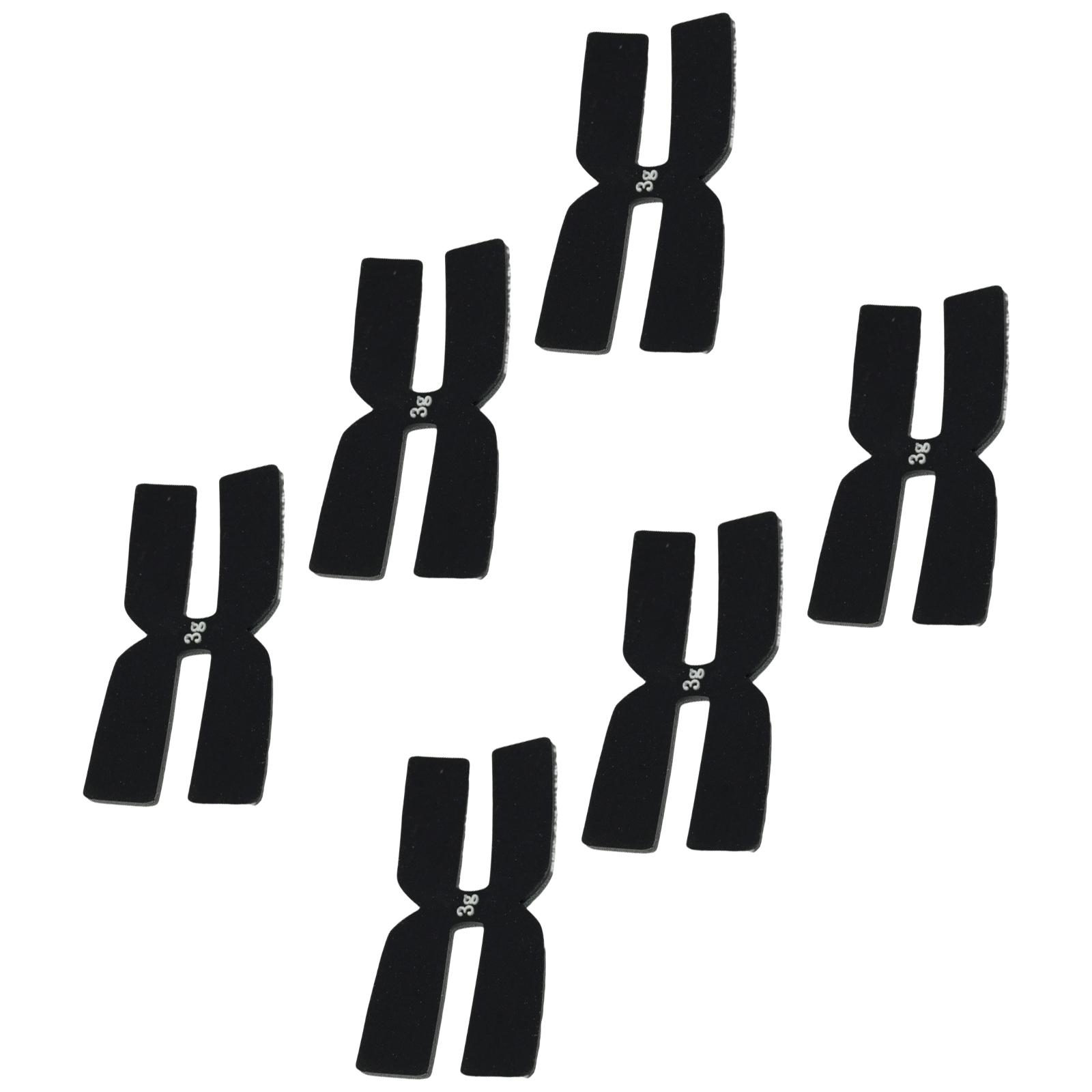 

Tennis Racket Weights 6Pcs Weighted Pad for Tennis Racket Racket Weighting Silicone Pad Racket Weighted Pad for Racket чёрный