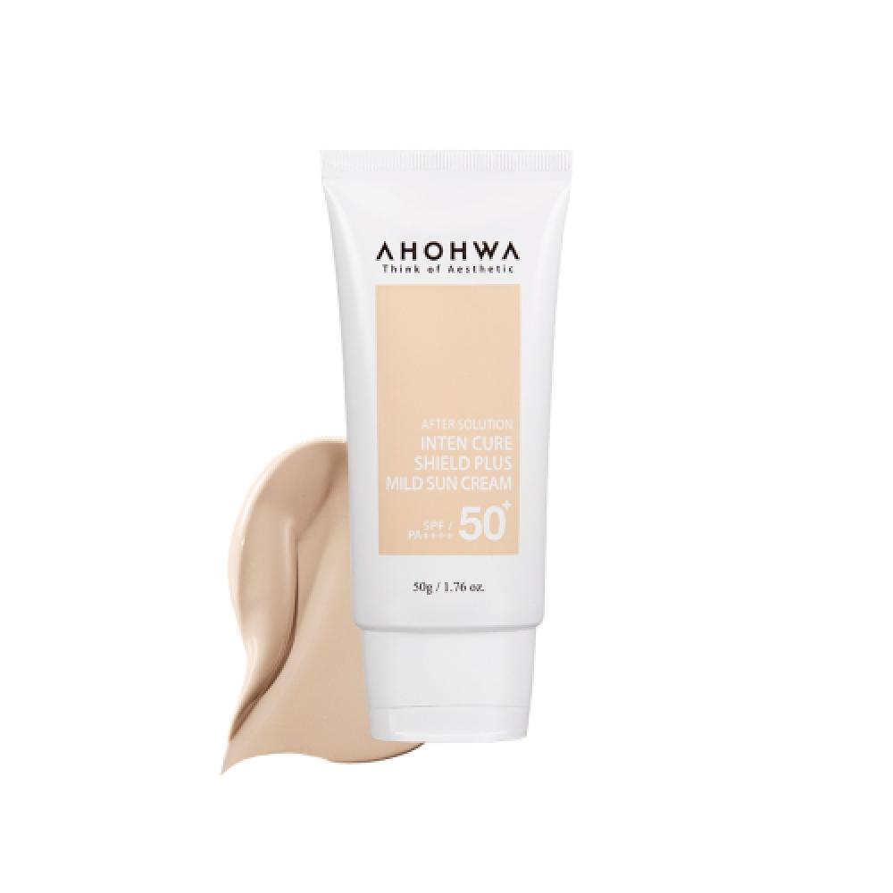 Ahohwa Inten Cure Shield Plus Mild Sun Cream NONE