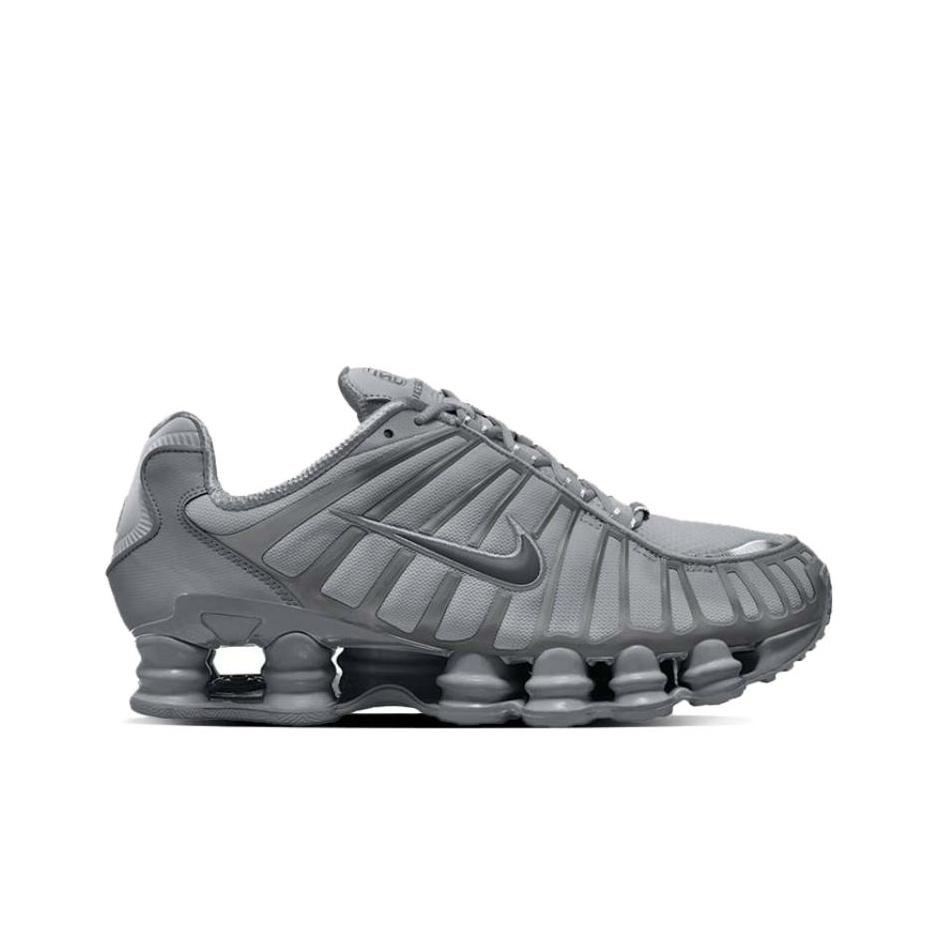 Nike Shox TL Series Fabric Fashion Support Cushioning Casual Shoes Unisex Gray AV3595-015